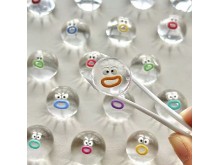 TPR Emoji mini stress ball