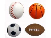 mini sport stress balls